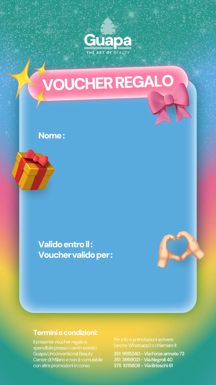 Voucher regalo Guapa Milano